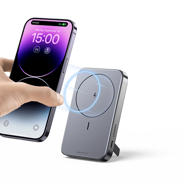 Batería Magnética con Soporte Plegable 10000mAh UGREEN 