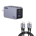 Cargador Rápido para IPhone Nexode Pro de 100 W y 3 puertos GaN  UGREEN